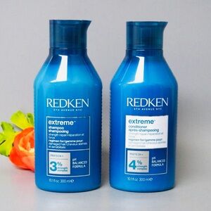 Redken Extreme Shampoo and Conditioner Duo Set Bundle New